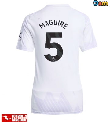 Manchester United Harry Maguire #5 Bortatröja Dam 2025-26 Kortärmad